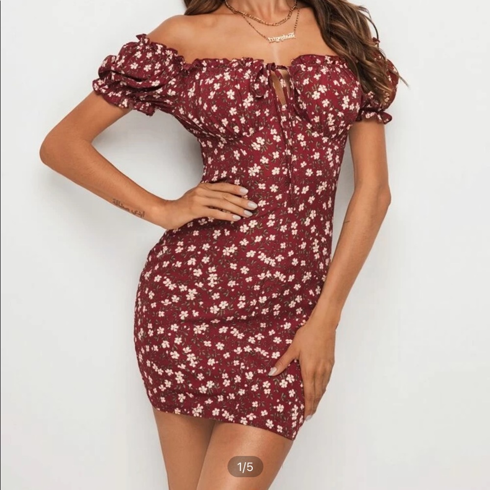SHEIN floral dress